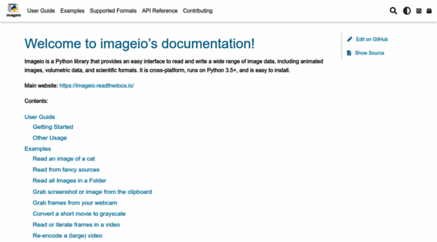 imageio.readthedocs.io