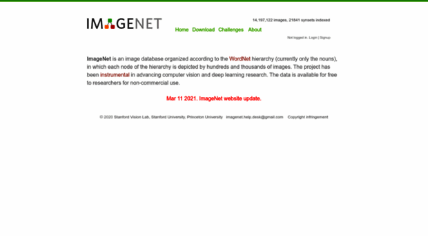 imagenet.stanford.edu