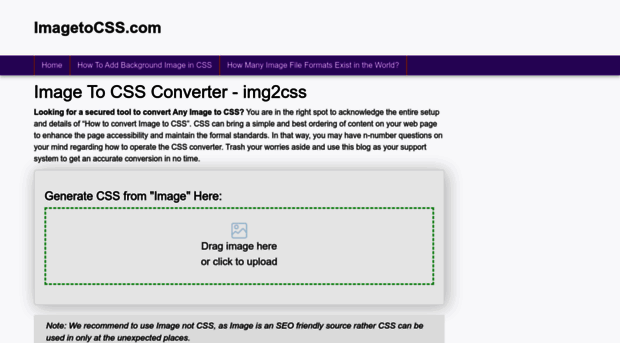 imagetocss.com