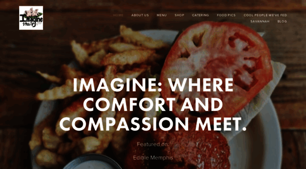 imaginevegancafe.com