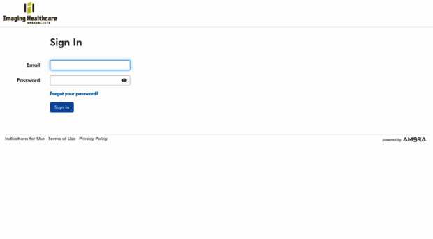 imaginghealthcare.ambrahealth.com