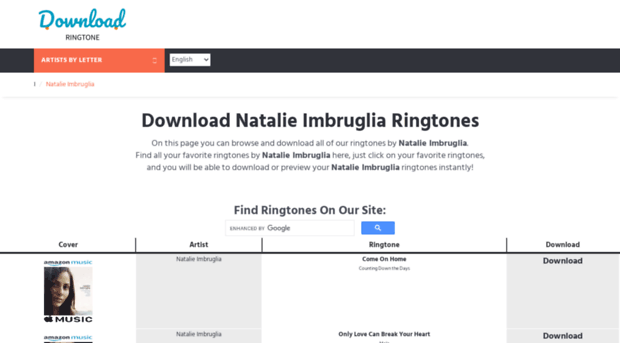 imbruglia.download-ringtone.com