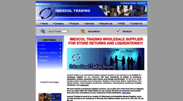 imexcoltrading.com