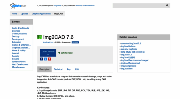 img2cad.updatestar.com