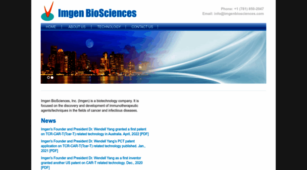 imgenbiosciences.com