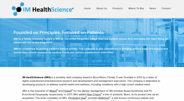 imhealthscience.com