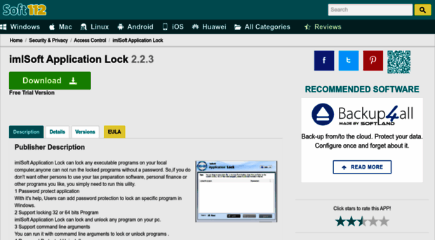 imlsoft-application-lock.soft112.com