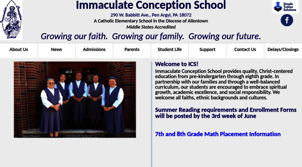 immaculateconceptionschool.net