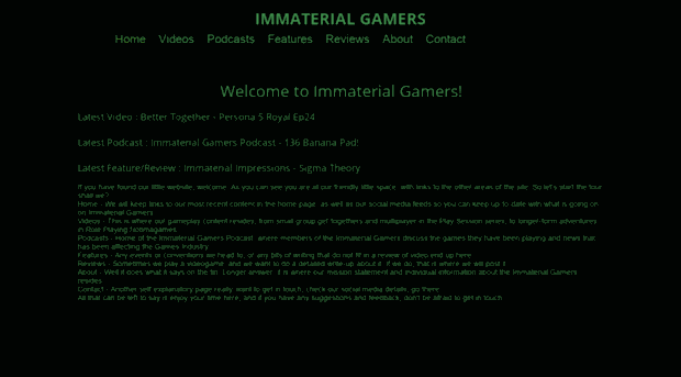 immaterialgamers.net