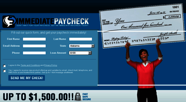 immediatepaycheck.com