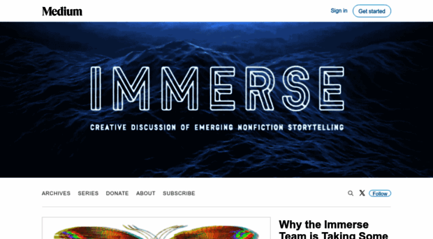 immerse.news