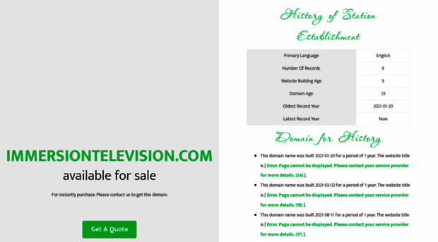 immersiontelevision.com