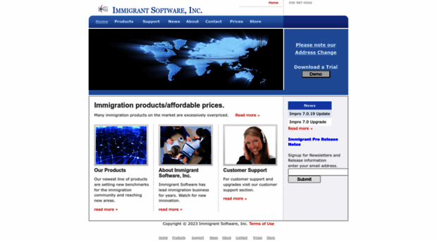 immigrantsoftware.com