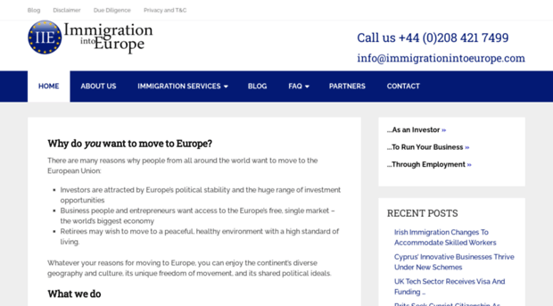 immigrationintoeurope.com