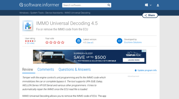 immo-universal-decoding.software.informer.com