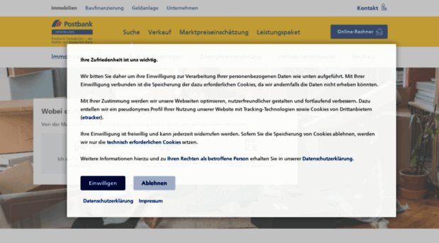 immobilien.postbank.de