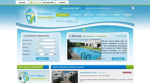 immobilierhammamet.com