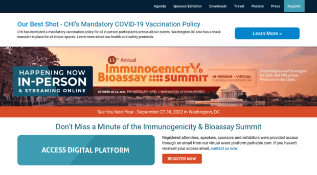 immunogenicitysummit.com