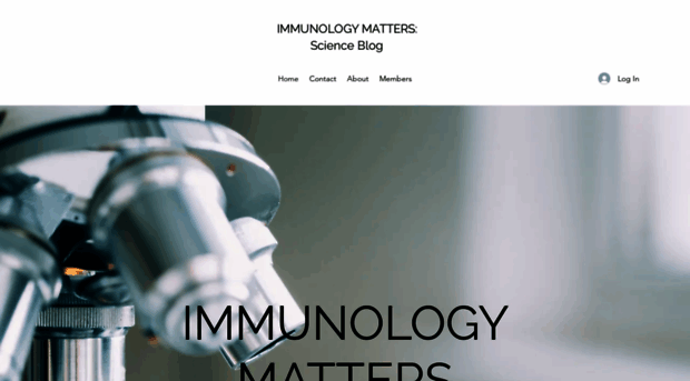 immunologymatters.com