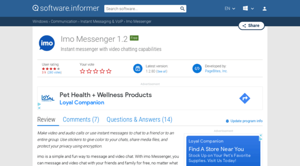 imo-messenger.software.informer.com