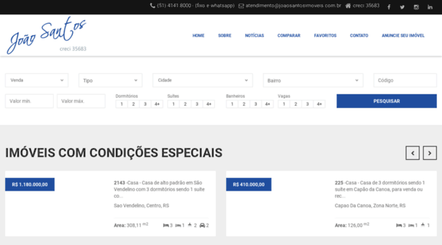 imobiliariajoaosantos.com.br