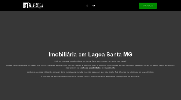 imobiliarialagoasanta.com