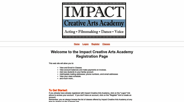impactcreativeartsacademy.studioware-online.com