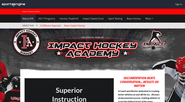 impacthockeyacademy.com