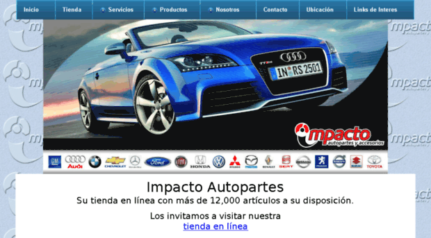 impactoautopartes.com