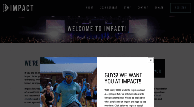 impactretreat.com