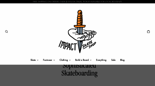 impactskateshop.com