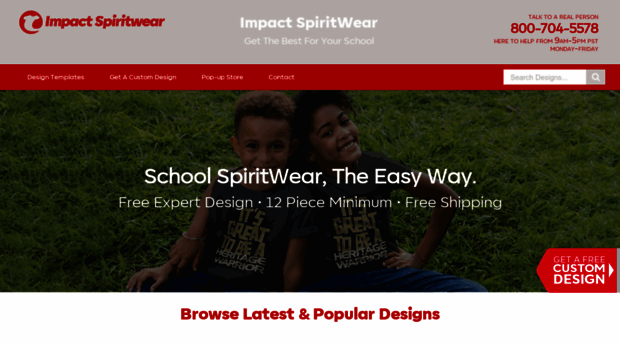 impactspiritwear.com