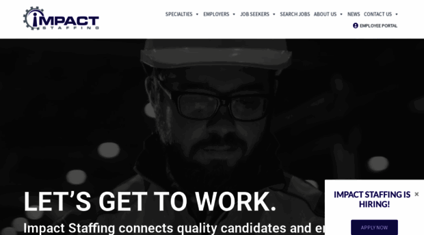 impactstaffing.com