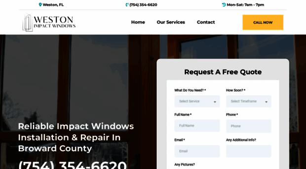 impactwindowsofweston.com