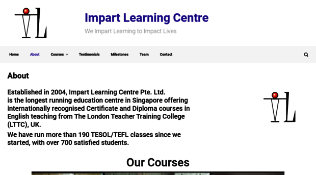 impartlearningcentre.com