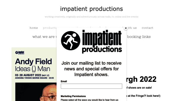 impatientproductionsuk.com