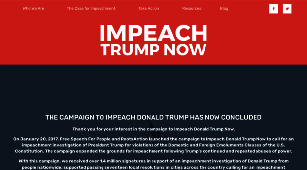 impeachdonaldtrumpnow.org