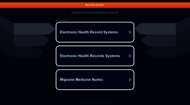 imperial-anaesthesia.org.uk