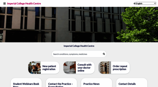 imperialcollegehealthcentre.co.uk