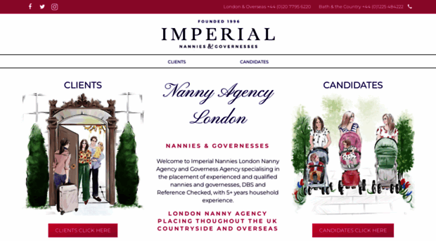 imperialnannies.com