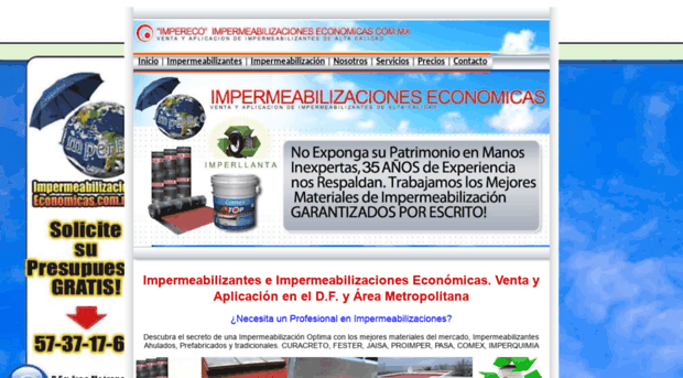 impermeabilizacioneseconomicas.com.mx