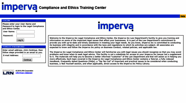 imperva-lcec.lrn.com