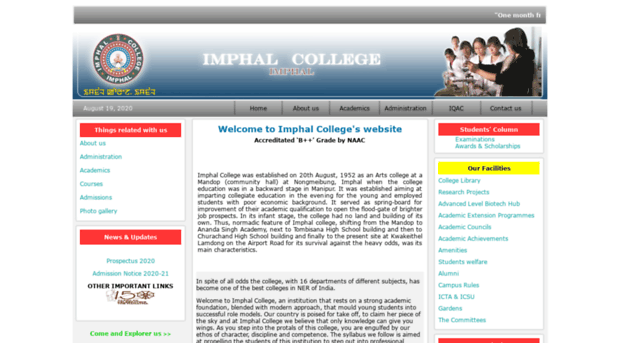 imphalcollege.nic.in