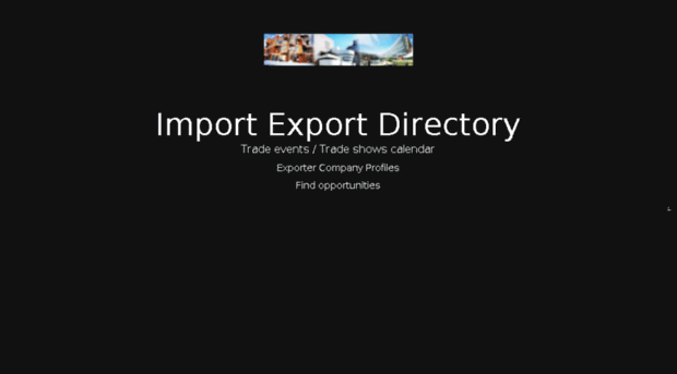 import-export.directory