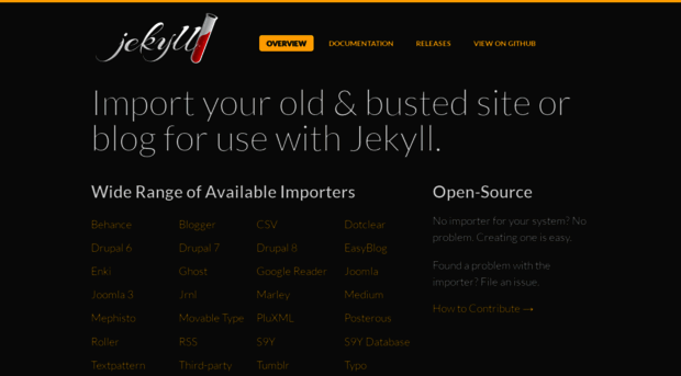 import.jekyllrb.com