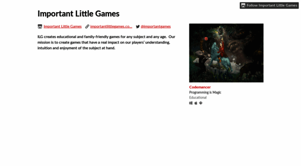 importantlittlegames.itch.io