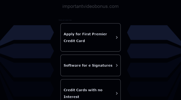 importantvideobonus.com