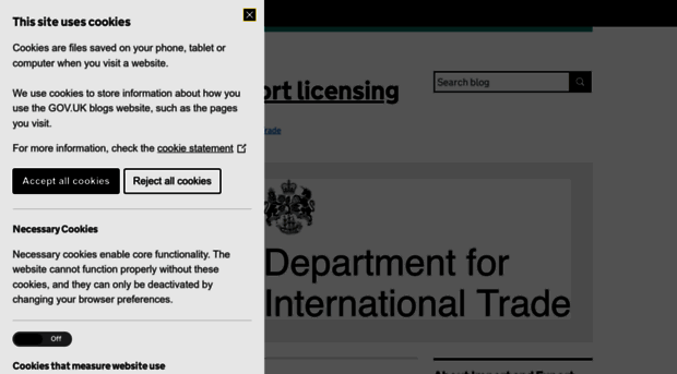 importexportlicensing.blog.gov.uk