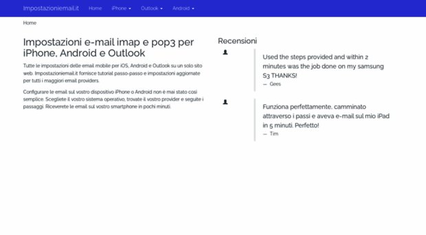 impostazioniemail.it