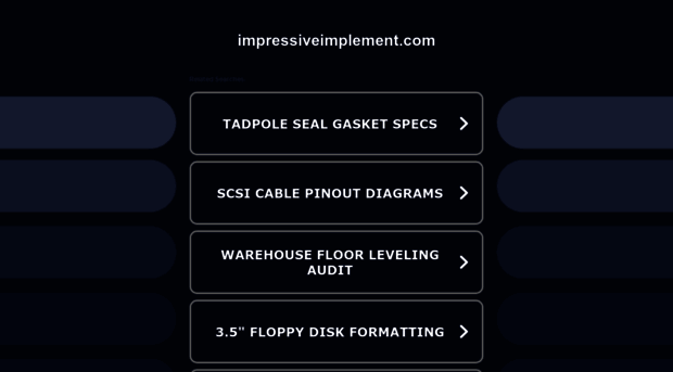 impressiveimplement.com